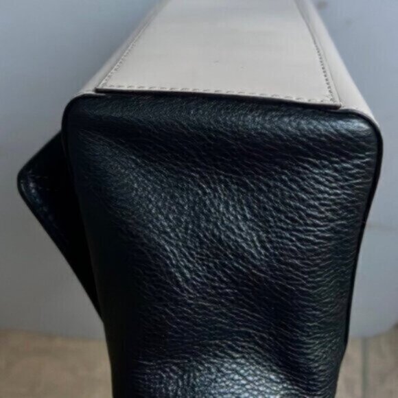 Kate Spade  Laurel Magnolia Park color blocked satchel crossbody saddle bag - Picture 11 of 16